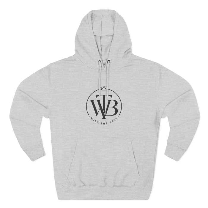 Three-Panel Fleece Hoodie