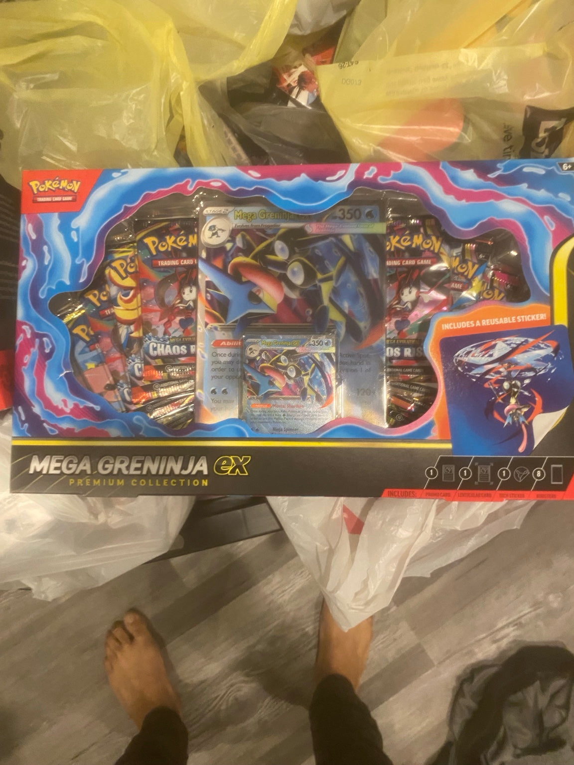 Pokémon TCG: Mega Greninja ex Premium Collection